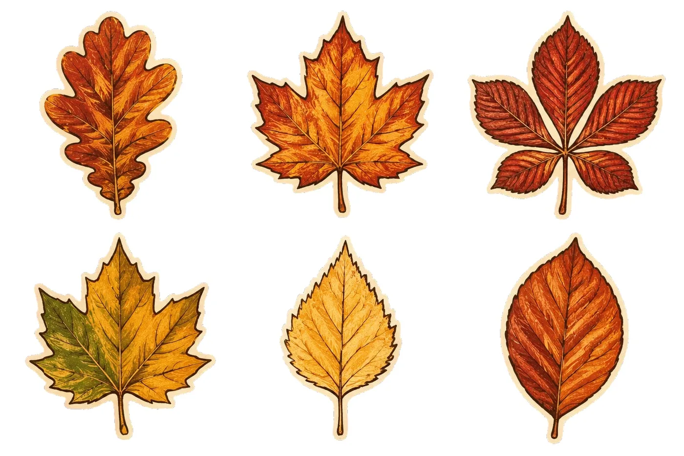 Autumn leaves